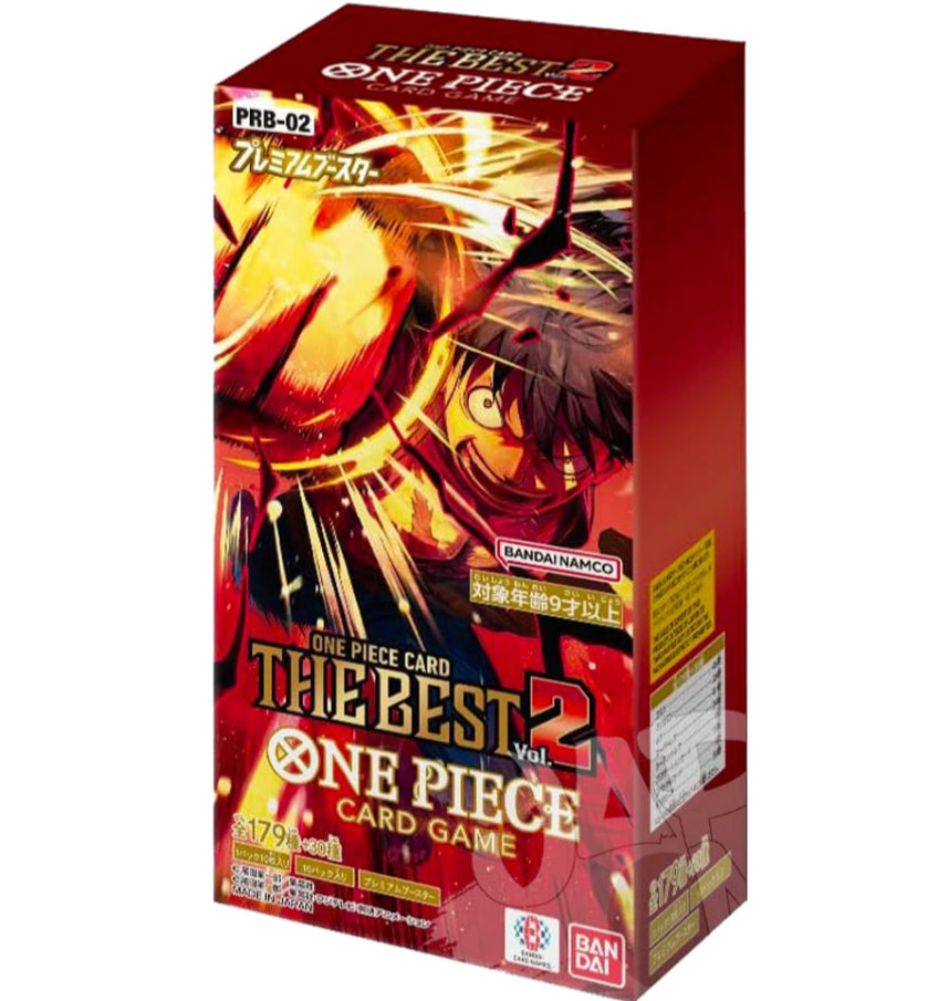 PRB02 – One Piece Card the Best Vol. 2 Premium Booster Cards