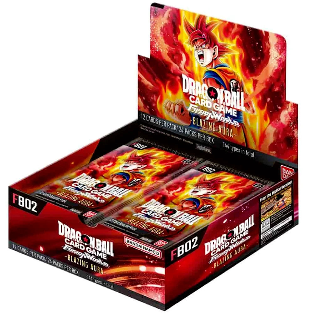 Dragon Ball Fusion World FB02 Blazing Aura ENG