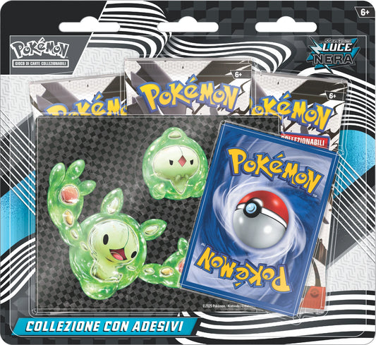 Pokèmon Collezione con Adesivi Luce Nera